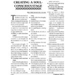 Page 1/3 of 'Creating a soul-conscious stage'