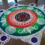 Spiritual Significance of Indian Rangoli image